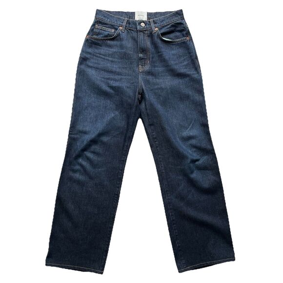 Reformation Indigo Wide Leg Jeans - Picture 2 of 13